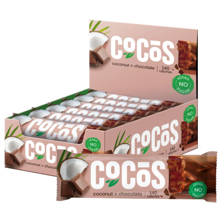 Батончик глаз. FitnesSHOCK "Кокос-шоколад" 35